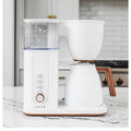 Product view | Specialty Drip Coffee Maker angled front view with carafe