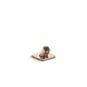 Loure Deck-Mount Handshower Holder in Brushed Bronze