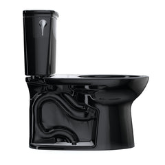 Drake® Two-Piece Elongated 1.28 GPF TORNADO FLUSH® Toilet in Ebony | product photo