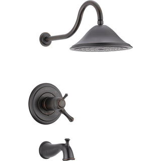 Cassidy™ Thermostatic Tub and Shower Faucet in Venetian Bronze