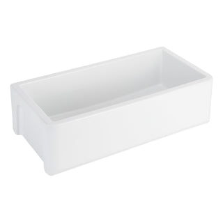 Grigham 34" L Farmhouse / Apron Kitchen Sink in White