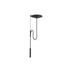 Kohler Purist Suspend Ceiling-Mount Kitchen Faucet Kit in Matte Black | product photo