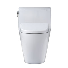 WASHLET 1 GPF Elongated Floor Mounted One-Piece Toilet (Seat Included) without Auto Flush in Cotton | product photo