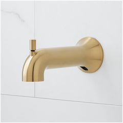 Berwyn Pressure Balance Tub and Shower System Brushed Gold | product photo