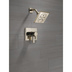 Pivotal® Shower Faucet Trim Kit with H2Okinetic® Technology in Polished Nickel | product photo