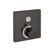 ShowerSelect Temperature Memory Thermostatic 1-Function Shower Trim Valve Trim Only in Brushed Black Chrome