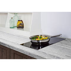 Electric Cooktop, 2 Burner, Ceramic Glass, 115 V, Black