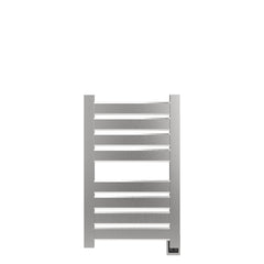 Electric Towel Warmer, Vega, Flat Bar, Wall Mounted, Brushed Stainless Steel