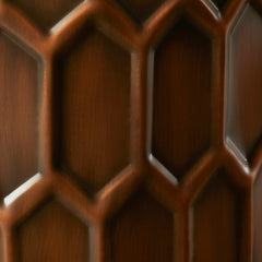 End Table, Round Iron and Copper with Antique Copper Finish