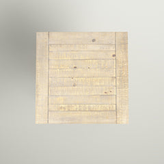 End Table, Solid Pine, Trestle Base, Distressed Light Brown