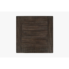 End Table, Solid Pine Wood with Drawer and Shelf