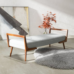 Entryway Bench, Button-Tufted Dark Gray Polyester Blend with Solid Wood Legs