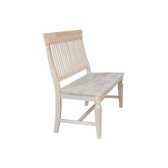 Entryway Bench, Solid Wood in Unfinished