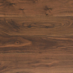 Extendable Dining Table with 2 Leaves, Brown Walnut Foil Finish