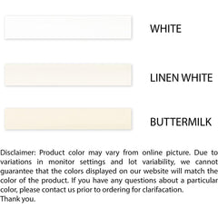 Extendable Dining Table with Butterfly Leaf in Solid Rubberwood, White