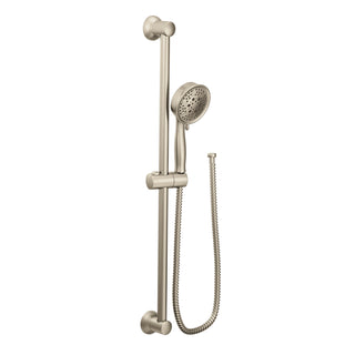 Multi Function Handheld Shower Head in Brushed Nickel