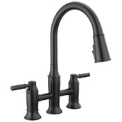 Renaldi Matte Black Kitchen Faucet with Pull Down Sprayer