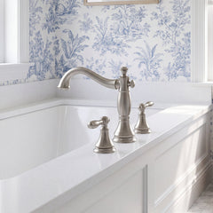 Cassidy™ Deck Mounted Roman Tub Faucet Trim in Brilliance Stainless | product photo