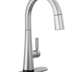 Monrovia Touch Kitchen Faucet with Pull Down Sprayer in Arctic Stainless | product photo