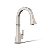 Riff Pull-Down Kitchen Sink Faucet with Three-Function Sprayhead, Single-Handle Kitchen Faucet in Vibrant Stainless