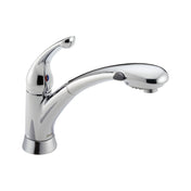 Signature Pull Out Sprayer Kitchen Sink Faucet, Single Handle Kitchen Faucet in Chrome