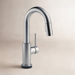 Trinsic Pull Down Touch Bar Faucet in Arctic Stainless | product photo