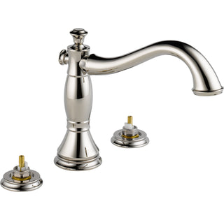 Cassidy™ Deck Mounted Roman Tub Faucet Trim in Brilliance Polished Nickel