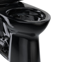 Drake® Two-Piece Elongated 1.28 GPF TORNADO FLUSH® Toilet, Ebony | detail photo