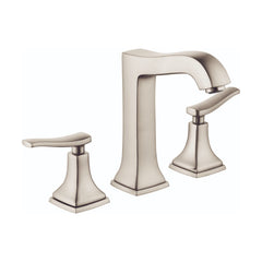 Metropol Classic Widespread Bathroom Faucet with Drain Assembly in Brushed Nickel | product photo