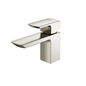 GR Series 1.2 GPM Single Handle Bathroom Sink Faucet with COMFORT GLIDE Technology and Drain Assembly, Brushed Nickel