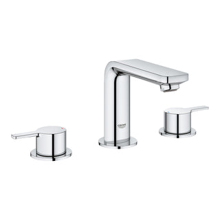 Lineare™ Widespread Bathroom Faucet with Drain Assembly in Chrome