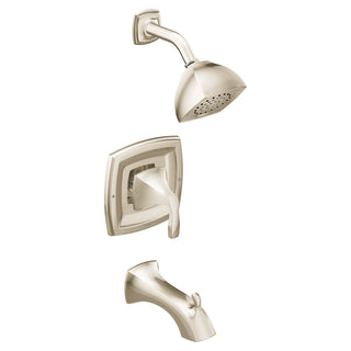 Voss Diverter Pressure-Balanced Tub and Shower Faucet Trim Kit in Polished Nickel