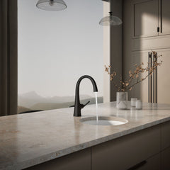Kohler Graze Bar Swing Spout in Matte Black | product photo