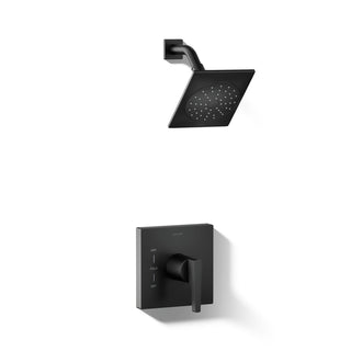 Honesty Shower Trim Wall Mounted in Matte Black
