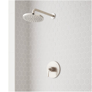 Gunther Pressure Balance Shower System Brushed Nickel