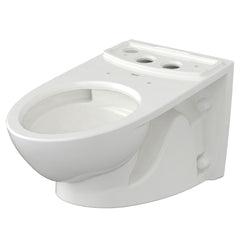 Glenwall 1.28 Gallons GPF Elongated Wall Mounted Toilet Kit in White | product photo