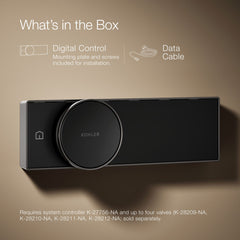 Kohler Anthem Digital Control in Titanium | product photo