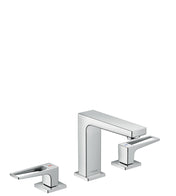 Metropol Low Flow Water Saving Widespread Bathroom Faucet in Chrome