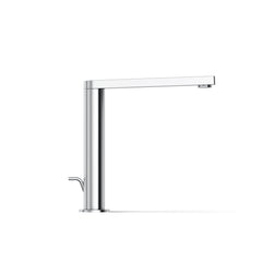 Kohler Single-Handle Bathroom Faucet with Drain Assembly in Polished Chrome | product photo
