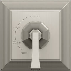 Kohler Memoirs Stately Rite-Temp Valve Trim with Deco Lever Handle | product photo