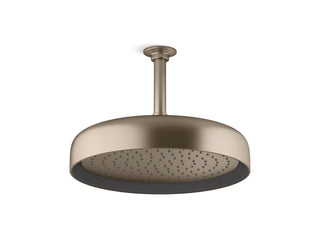 Statement 2.5 GPM Round 12 in. Rainhead with Katalyst Air-Induction Technology in Vibrant Brushed Bronze