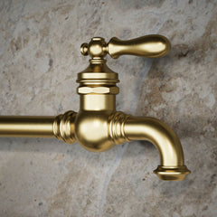 Kohler Artifacts Single-Hole Wall-Mount Pot Filler | detail photo