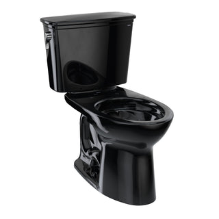 Drake® Two-Piece Elongated 1.28 GPF TORNADO FLUSH® Toilet in Ebony