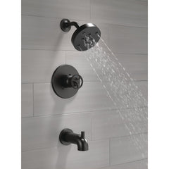 Trinsic Tub and Shower Faucet in Matte Black | product photo