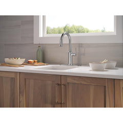 Single Handle Pull-Down Bar/Prep Faucet in Lumicoat Arctic Stainless | product photo