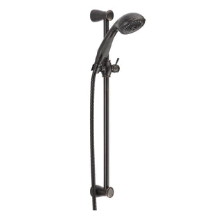 3-Spray Hand Shower with Slide Bar, Handheld Shower Head, Slide Bar Hand Shower 2.5 GPM in Venetian Bronze