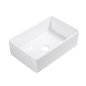 Farmhouse Kitchen Sink, Treviso, Single Bowl in White