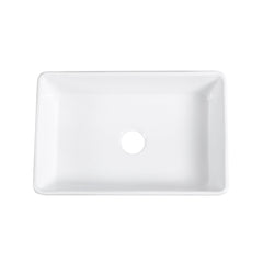 Farmhouse Kitchen Sink, Treviso, Single Bowl, Ceramic, 30 in, White