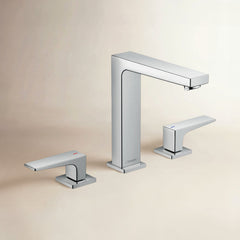 Metropol Low Flow Water Saving Widespread Bathroom Faucet in Chrome | product photo