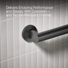 Kohler Components In Grab Bar in Matte Black | product photo